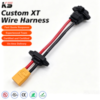 Kabel Harness Konektor Xt60 Xt90 Heavy Duty, Kabel Ekstensi Bullet Plug Arus Tinggi untuk Pengontrol Kecepatan Motor Mobil RC, Kapal, Truk