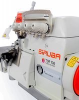 Machine à coudre mécatronique à grande vitesse Siruba 988/700QE à 4 fils surjet