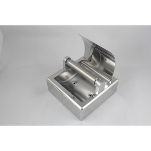 Dispensador de Papel Higiénico Cuadrado de Acero Inoxidable 304ss, Diseño Moderno, Independiente, <span class=keywords><strong>Color</strong></span> Personalizado 1 - Product Image 5