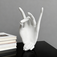 Statue de personnage de film ou de télévision en résine artistique écologique, sculpture de visage, forme irrégulière, décoration de salon, YiDang