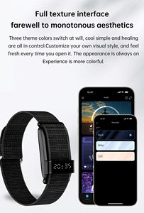 Bracelet intelligent de fitness <span class=keywords><strong>pour</strong></span> couples, bracelet intelligent de sport <span class=keywords><strong>pour</strong></span> hommes, tracker de fitness, bracelets intelligents sans écran - Product Image 2