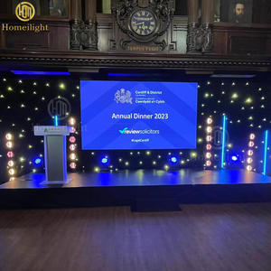 ไฟม่านรูปดาว LED สำหรับเวทีปาร์ตี้ในเทศกาลคริสต์มาสฉากหลัง LED สำหรับงานเลี้ยงแต่งงานในโบสถ์ - Product Image 4