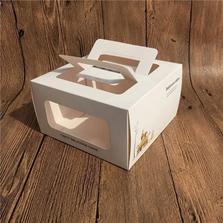 Kuchen Box Cajas De Carton Caja Para Joyeria Tall Cup Kuchen für kleine Unternehmen Gold Box Bag Card Watch Small Business Still Air Box