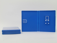 Pour PSVita PS Vita PSV boîte de rangement de carte de jeu coque porte-cartouche bleue pour PSV1000 2000 coque de rangement de boîte