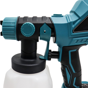 Pistola de Pintura Eléctrica con Boquilla de Cobre a Prueba de Fugas, Recipiente Pequeño Adicional de 250 ml, Fácil Cambio de Color para Reparación, Decoración y Reacabado - Product Image 2