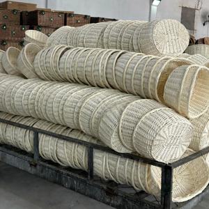 Ataúd Artesanal para Mascotas JY, Cesta Funeraria Biodegradable de Mimbre Natural con Tapa para Gatos - Product Image 5