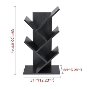 Bán Buôn Chất Lượng Cao Tree Shaped Gỗ Hiện Đại Kệ Sách Kệ Sách Kệ Giá Rẻ Tree Kệ Sách - Product Image 4
