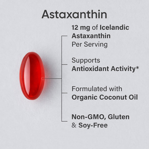Cápsulas Blandas de Astaxantina Islandesa de Triple Potencia, Apoyo Antioxidante, Beneficios para la Salud de la Piel y los Ojos, Bienestar Diario para Adultos - Product Image 4
