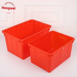 Cesta de Almacenamiento de PE de Gran Capacidad, Diseño Moderno, 50L-350L, Ecológica, Apilable, Tanque de Agua, <span class=keywords><strong>Caja</strong></span> de Cultivo para Verduras - Product Image 2