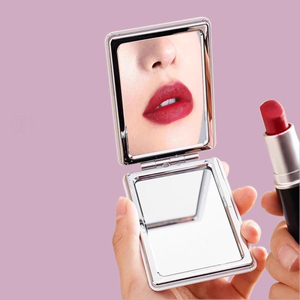 <span class=keywords><strong>Miroir</strong></span> compact bohème vintage à motif floral éléphant, <span class=keywords><strong>miroir</strong></span> de maquillage pliable double face HD en acier inoxydable pour voyage, vente en gros - Product Image 2