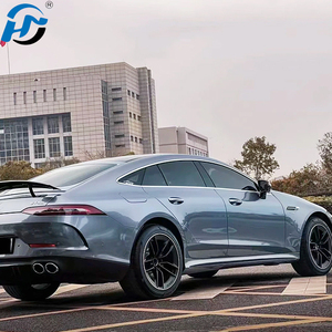 PET TPU Cast Guangzhou Usine En Gros HD Brillant Métallique Tempête Bleu Voiture Wrap Vinyle 1. 52X8 M/5X60FT Un Rouleau Complet Autocollants De Voiture - Product Image 1