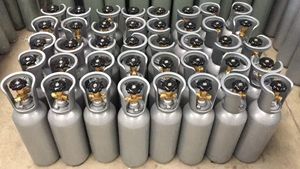 Mini Cilindro <span class=keywords><strong>de</strong></span> Gas CO2 Portátil <span class=keywords><strong>de</strong></span> 2L <span class=keywords><strong>2</strong></span>.67L 3.4L 5L, Botella <span class=keywords><strong>de</strong></span> Dióxido <span class=keywords><strong>de</strong></span> Carbono con Válvula CGA320, Tapa y Asa para Bebidas <span class=keywords><strong>de</strong></span> <span class=keywords><strong>Cola</strong></span> - Product Image 4