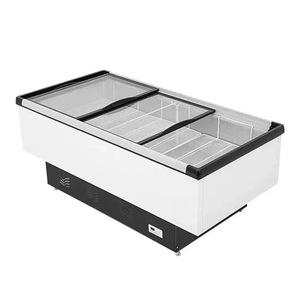 Réfrigérateur commercial à congélateur bas avec porte vitrée, éclairage LED, refroidissement direct, <span class=keywords><strong>2</strong></span> <span class=keywords><strong>portes</strong></span> - Product Image 1