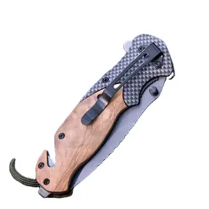 X50 otras herramientas de mano mango de madera de olivo campamento al aire libre CSGO EDC camping supervivencia táctico plegable bolsillo cuchillo de caza