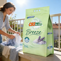 Ansmann Lavender Scent Eco-Friendly Softening Powder Laundry Apparel Bebas Fosfor Lembut untuk Kulit Membersihkan Secara Mendalam Menghilangkan Noda