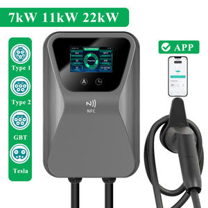 Haute qualité Type1 prise 5m chargeur en gros 22kw 3 phases 16a <span class=keywords><strong>prix</strong></span> le plus bas Type2 à Gbt 32a monophasé 3 phases Ev charge - Product Image 1