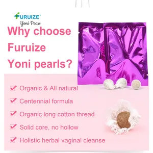निजी लेबल योनि Detox मोती स्त्री देखभाल उत्पाद साफ टैम्पोन प्राकृतिक जड़ी बूटियों योनि योनि मोती