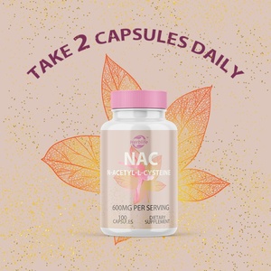 Cápsulas de NAC N-Acetil-L-cisteína Antioxidante Apoya la Salud del Hígado Energía Diaria Suplemento Energético Suplemento para la Salud - Product Image 5