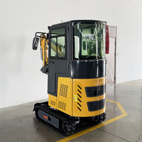 LIVRAISON GRATUITE Mini-excavatrice 1500 kg EPA, nouvelle excavatrice sur chenilles pour ferme, moteur Kubota, 1,5 tonne, petite machine d'excavation à vendre