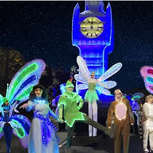 Outdoor Performance Event Inflatable Costumes Led Lighting Inflatable Decoration Costume