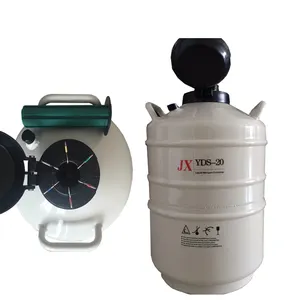 Recipiente criogênico do nitrogênio líquido do tanque do armazenamento do sêmen da liga de alumínio do YDS-20 20L para a venda