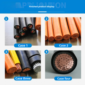 Máquina automática de corte y pelado de cables de núcleo grande con alimentación por correa de 16 ruedas para la producción de cables de alimentación sin arañazos - Product Image 5
