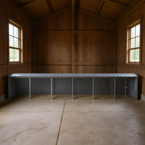 Jaula para Pollos de Acero Galvanizado Antracita, Resistente y de Gran Tamaño para Avicultura - Product Image 2