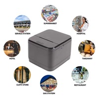 Impresora Térmica de Recibos Económica de 58 mm ZYWELL Z5801 con Adaptador de Corriente Integrado USB/WiFi POS para Android/iOS/Windows, en Stock, 1 Año de Garantía