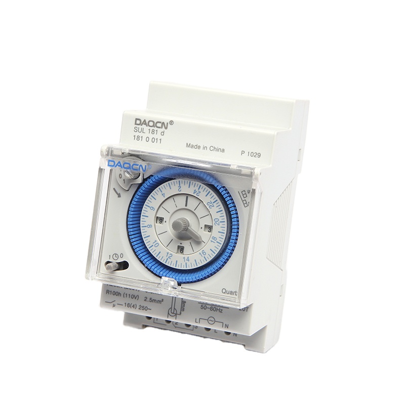 Daqcn China Industriële Mechanische Timer Sul181d 24 Uur Tijdschakelaar