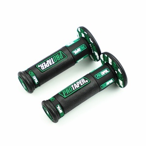 Poignées de moto en silicone souple style <span class=keywords><strong>Pro</strong></span> <span class=keywords><strong>Taper</strong></span>, universelles, colorées, antidérapantes, pour guidon tout-terrain - Product Image 2