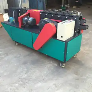 Rebar Straightening Machine Bar Straightening Machine Used Rebar Bar Straightener Machine DLX 6 14 Scrap Steel Yellow Red Key