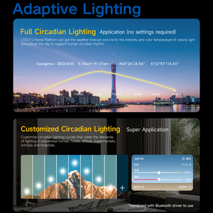 Interrupteur intelligent LTECH S8M à huit boutons BLE 5.0, contrôle par application, système de contrôle L-home, connexion avec les lampes traditionnelles, panneau d'interrupteur Zigbee - Product Image 6
