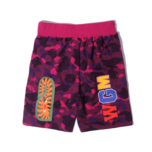 Small MOQ 1:1 High Quality <strong>Bapees</strong> Shark Head Camouflage Shorts, Men's <strong>Pants</strong> Street Sports Jogging Shorts with Elastic Waistband - Product Image 2