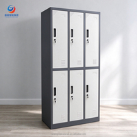 Casier en acier, casiers métalliques, armoire casier pour vestiaires de gymnase, casiers scolaires et rangement pour le personnel dans les bâtiments commerciaux pour gymnases