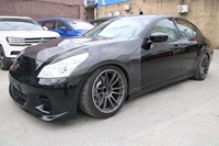 Nouveau capot moteur en fibre de carbone style INFINITI G37 GTS avec boulons pour INFINITI G37 berline 2008-2015, fixation par boulons