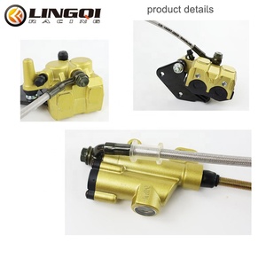 LINGQI Pompa Master Silinder Rem Hidrolik Belakang Sepeda Motor Balap Kit Rem Cakram Depan untuk Motor Pit <span class=keywords><strong>Bike</strong></span> Motocross 110cc 125cc 140cc - Product Image 3