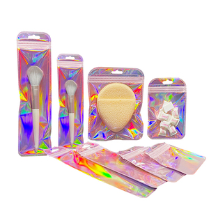 Flash Laser Holographic Chất liệu túi trong suốt đèn khác nhau phản ánh bao bì nhựa <span class=keywords><strong>Zip</strong></span> khóa túi - Product Image 5