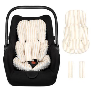<span class=keywords><strong>Coussin</strong></span> d'insertion de siège de <span class=keywords><strong>voiture</strong></span> doux pour bébé <span class=keywords><strong>coussin</strong></span> de soutien de tête de siège de <span class=keywords><strong>voiture</strong></span> réversible avec 2 sangles coussinets - Product Image 1
