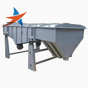 औद्योगिक स्वचालित रैखिक कंपन स्क्रीन सीव शेकर विभाजक पाउडर स्क्रीनिंग मशीन धातु कास्टिंग के लिए पंप मोटर के साथ - Product Image 3