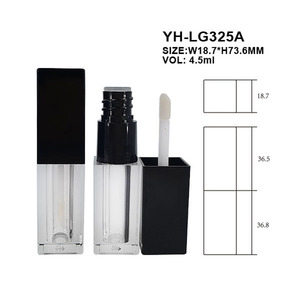 Conteneurs vides de brillant à lèvres Bouteilles Conteneurs de brillant à lèvres Tubes de brillant à lèvres personnalisés Logo personnalisé Tube d'emballage de brillant à lèvres de 4.5ml - Product Image 6