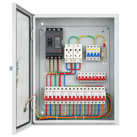 Gabinete de Control PLC VFD Completo con ACS510 SMART LINE HMI IP54 Siemens PLC, Ventiladores Industriales, Bombas, Doble Alimentación Principal (380V)