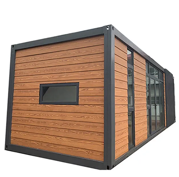 Módulo pré-fabricado shed 20 pés 40 casas de pés recipientes modular à prova de queda