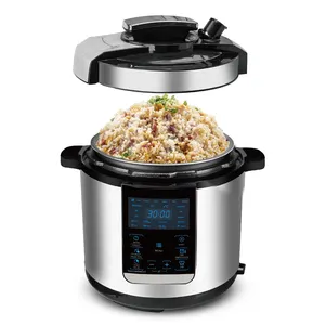 RAF Convenient Intelligence 6.8 L Pressure Cooker Non Stick Multi- Functional Electric Cooker Stainless Steel