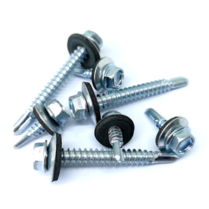 Tornillos Autoperforantes Personalizados para Techos Metálicos de Acero al Carbono C1022 Métricos/Pulgadas con Arandela de Goma - Product Image 5