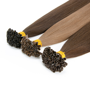 Ready to Ship 10A Grade I/U/V/Flat Tip Hair Extensions Cuticle Aligned 100% Human Hair Keratin Tip Hair Extensions - Product Image 4