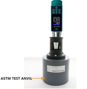 Hochwertiges Stahlmaterial Silbernes Kalibrierungs-Amboss für Schmidt Rückprallhammer Hohe Genauigkeit 1 Jahr Garantie zum Großhandelspreis - Product Image 2