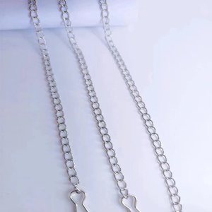 Button Chain Metal 30.5Cm With Hook For Diy Craft <b>Bag</b> <b>Accessories</b> - Product Image 2