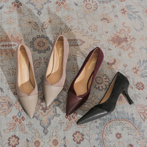 Zapatos Unisex de Tacón Bajo con Punta Puntiaguda, de Cuero Genuino, Diseño Calado, Estilo Moderno 2026, Cómodos y Resistentes al Agua - Product Image 6