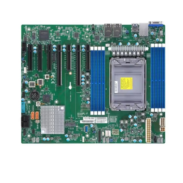 Server Motherboard Super Micro X12SPL-F DDR4 M.2 PCIe 4.0 ATX SATA*10 Dual Gigabit Remote Management Intel C621A LGA-4189 XEON