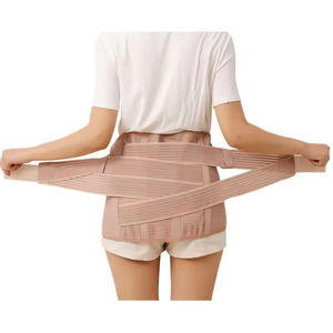 Cinturón de Soporte Lumbar Transpirable de Alta Compresión para Deportes, Alivio del Dolor de Espalda con Barras de Soporte Metálicas - Product Image 5